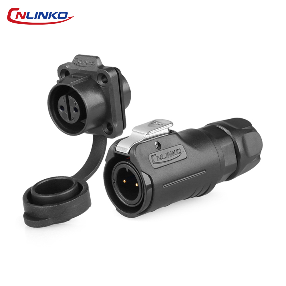 Push Fit Connector - Konektor Panel Mount Industri CNLINKO M12