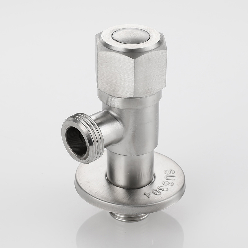 Toilet Fill Valve - Katup Sudut Baja Tahan Karat G1/2