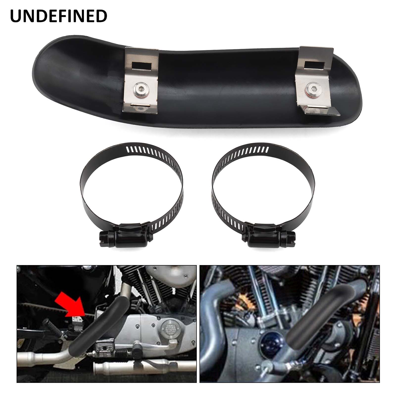 Knalpot sepeda motor Universal - Plastic Pipe Clip ulasan dan harga