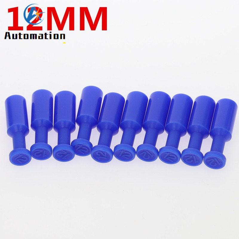 10X Biru Nilon Pneumatik Blank - Push Fit Connector ulasan dan harga