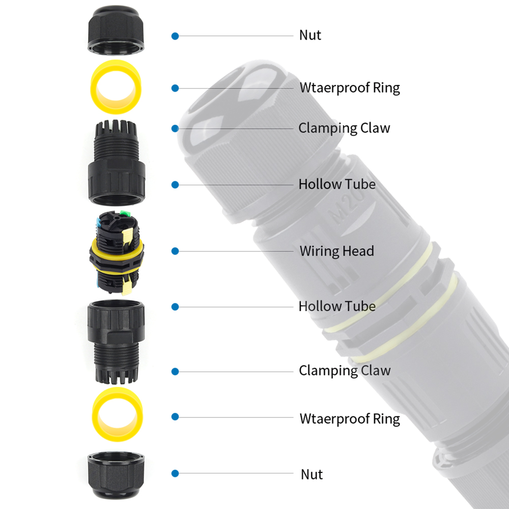 1 buah konektor kawat adaptor  - Push Fit Connector ulasan dan harga