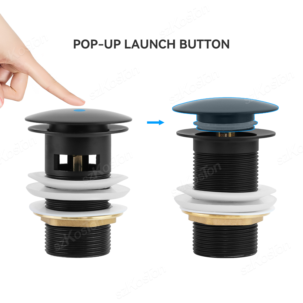 Wastafel kamar mandi Stopper w - Overflow Pipe Clip ulasan dan harga