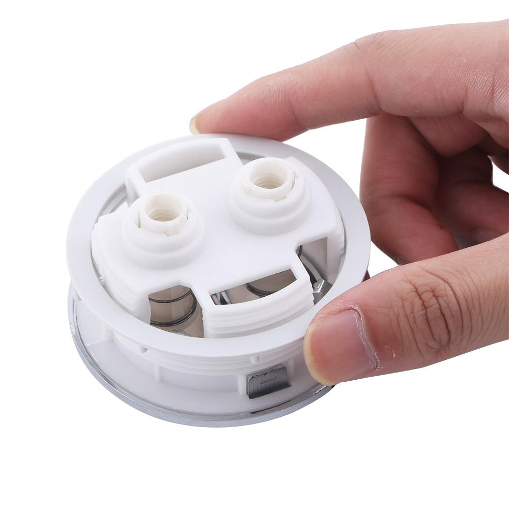 Tombol Siram Ganda Bulat, Suku - Toilet Fill Valve ulasan dan harga