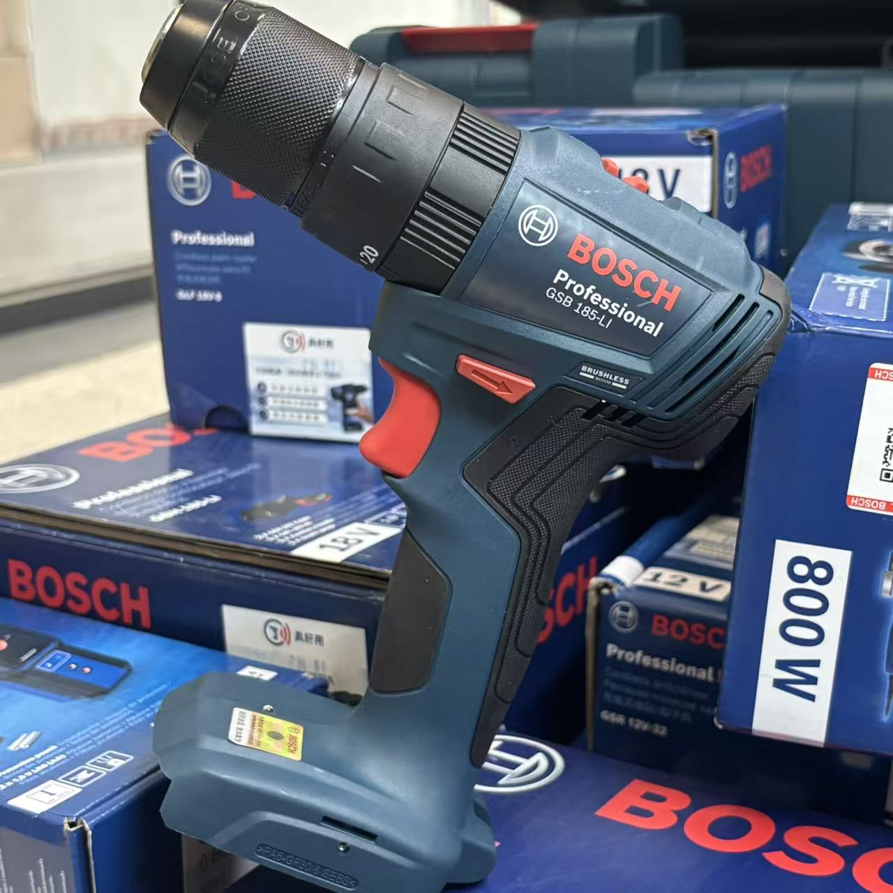 Bosch GSB 185-LI, Bor Impak Ni - Bosch Drill Gsb 18V ulasan dan harga