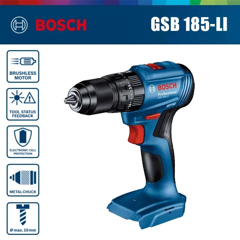 Bosch GSB 185-LI, Bor Impak Ni - Bosch Drill Gsb 18V ulasan dan harga