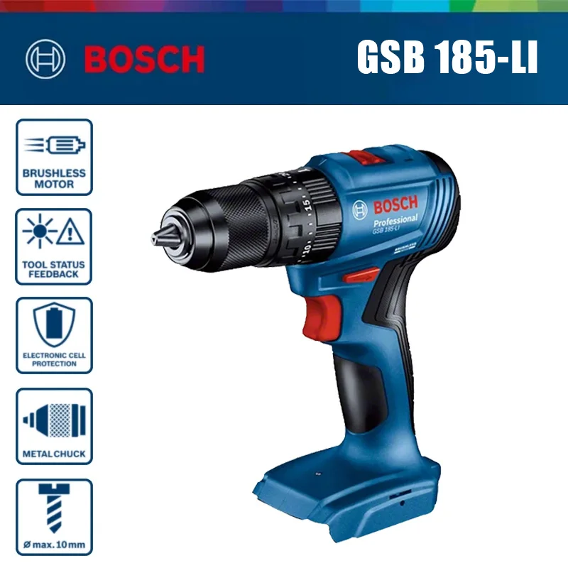 Bosch GSB 185-LI, Bor Impak Ni - Bosch Drill Gsb 18V ulasan dan harga
