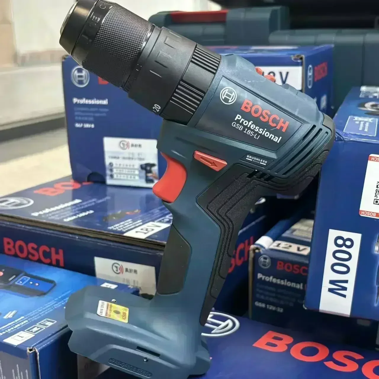 Bosch GSB 185-LI, Bor Listrik  - Bosch Drill Gsb 18V ulasan dan harga