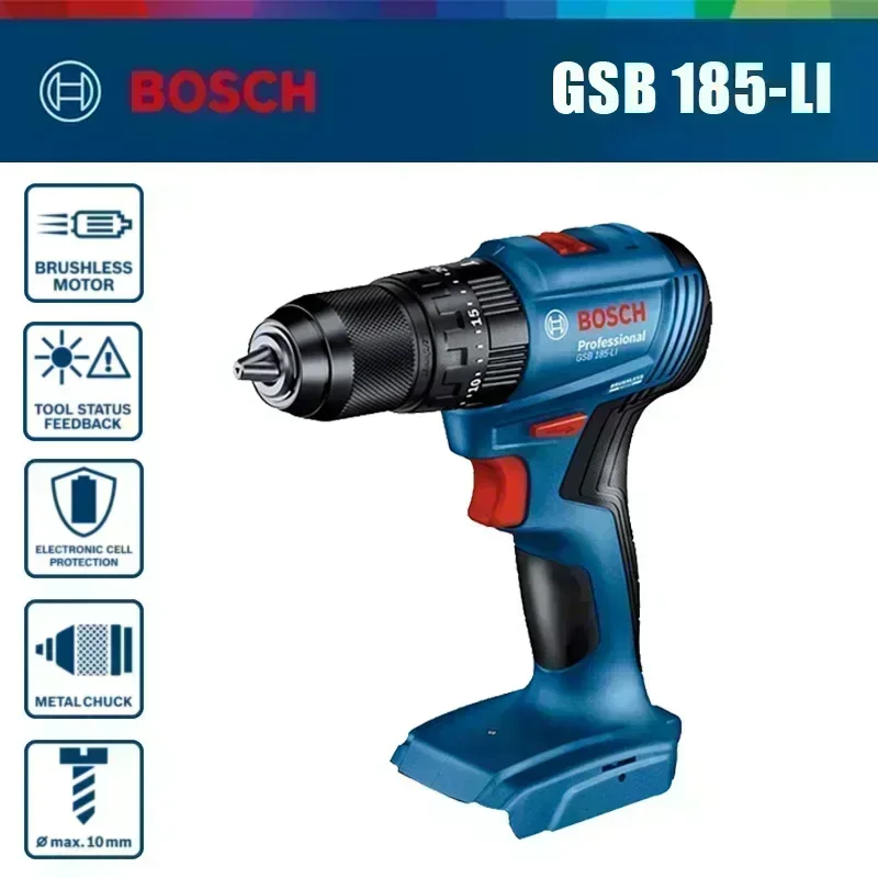 Bosch GSB 185-LI, Bor Listrik  - Bosch Drill Gsb 18V ulasan dan harga