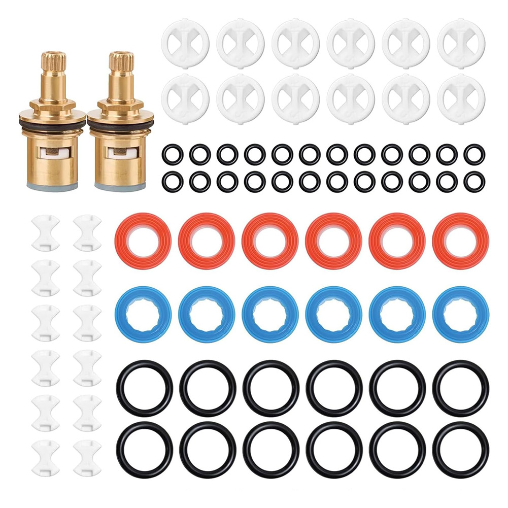 2 Paket Kartrid Keran Kuningan - Silicone Tap Washer ulasan dan harga