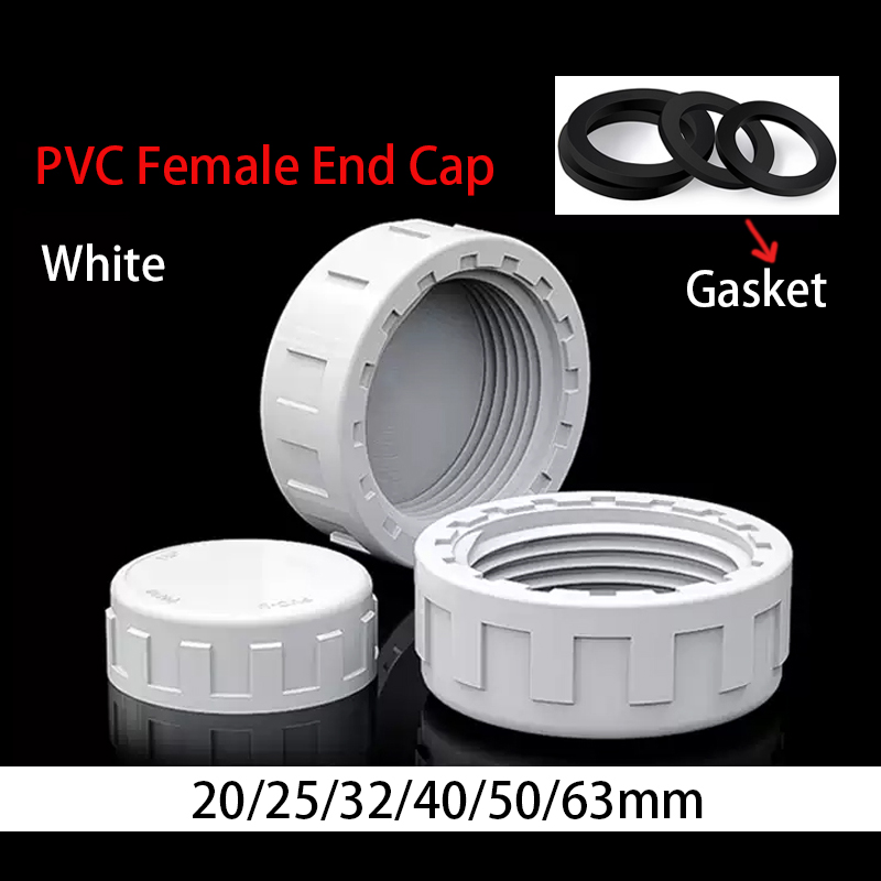 Tutup Ujung PVC Betina 20-60mm - Drain Pipe Clip ulasan dan harga