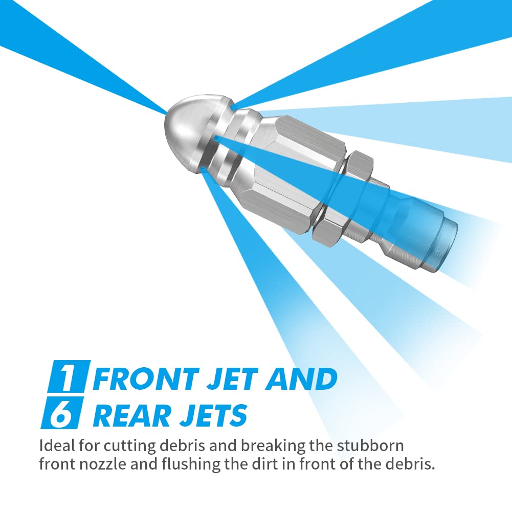 Nosel Penyemprot Air Bertekana - Drain Pipe Clip ulasan dan harga