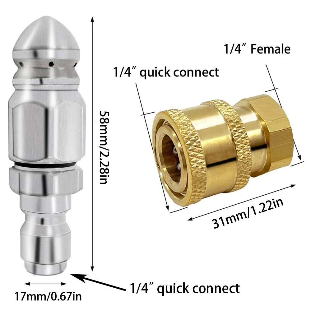 Nosel Penyemprot Air Bertekana - Drain Pipe Clip ulasan dan harga