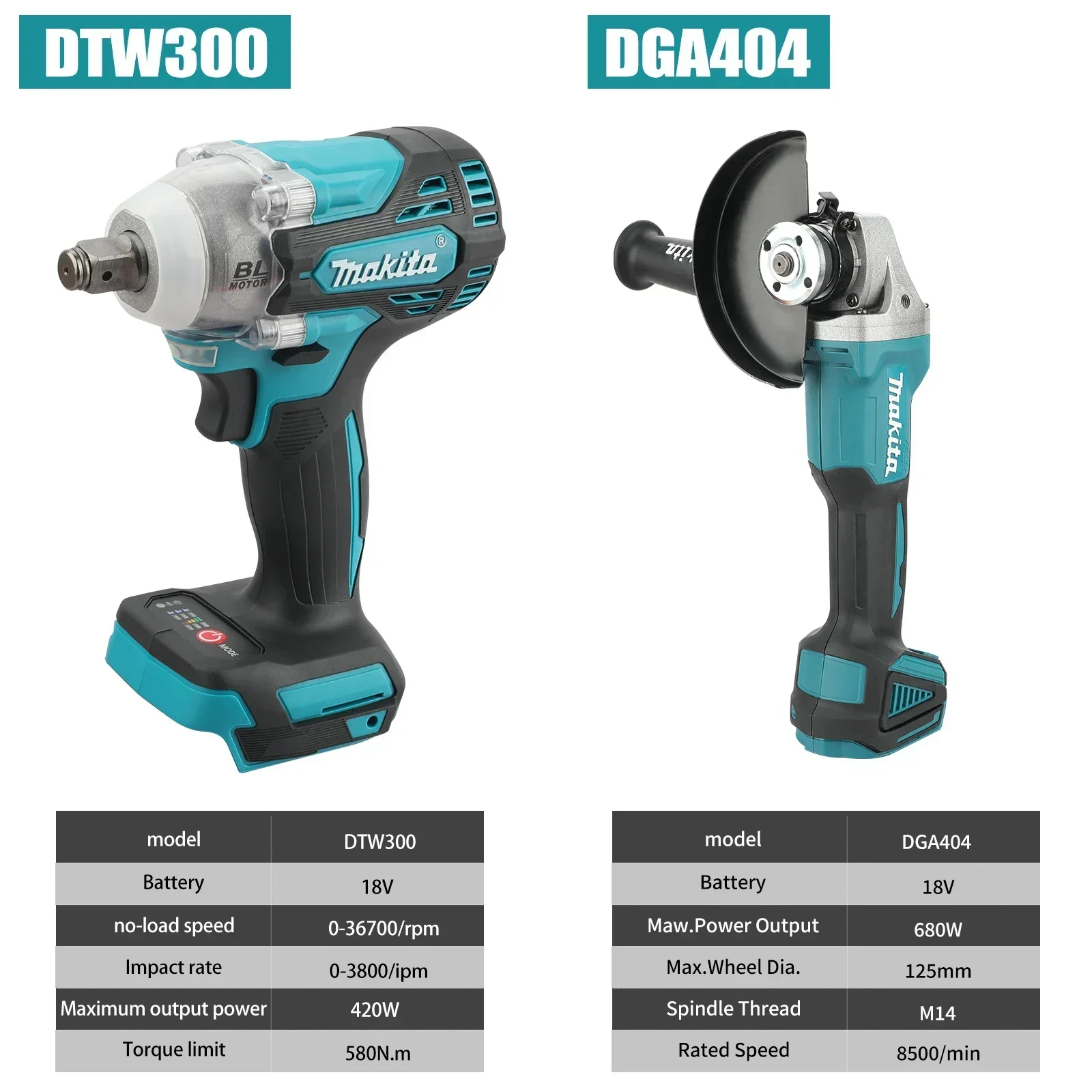Makita DTW300 DGA404 Set Peral - Makita Drill Dtw300 ulasan dan harga