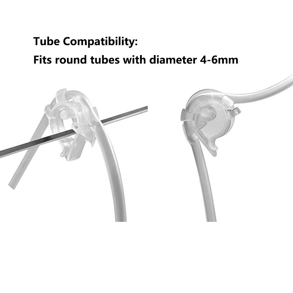 2 buah klip berbentuk U untuk  - Plastic Pipe Clip ulasan dan harga