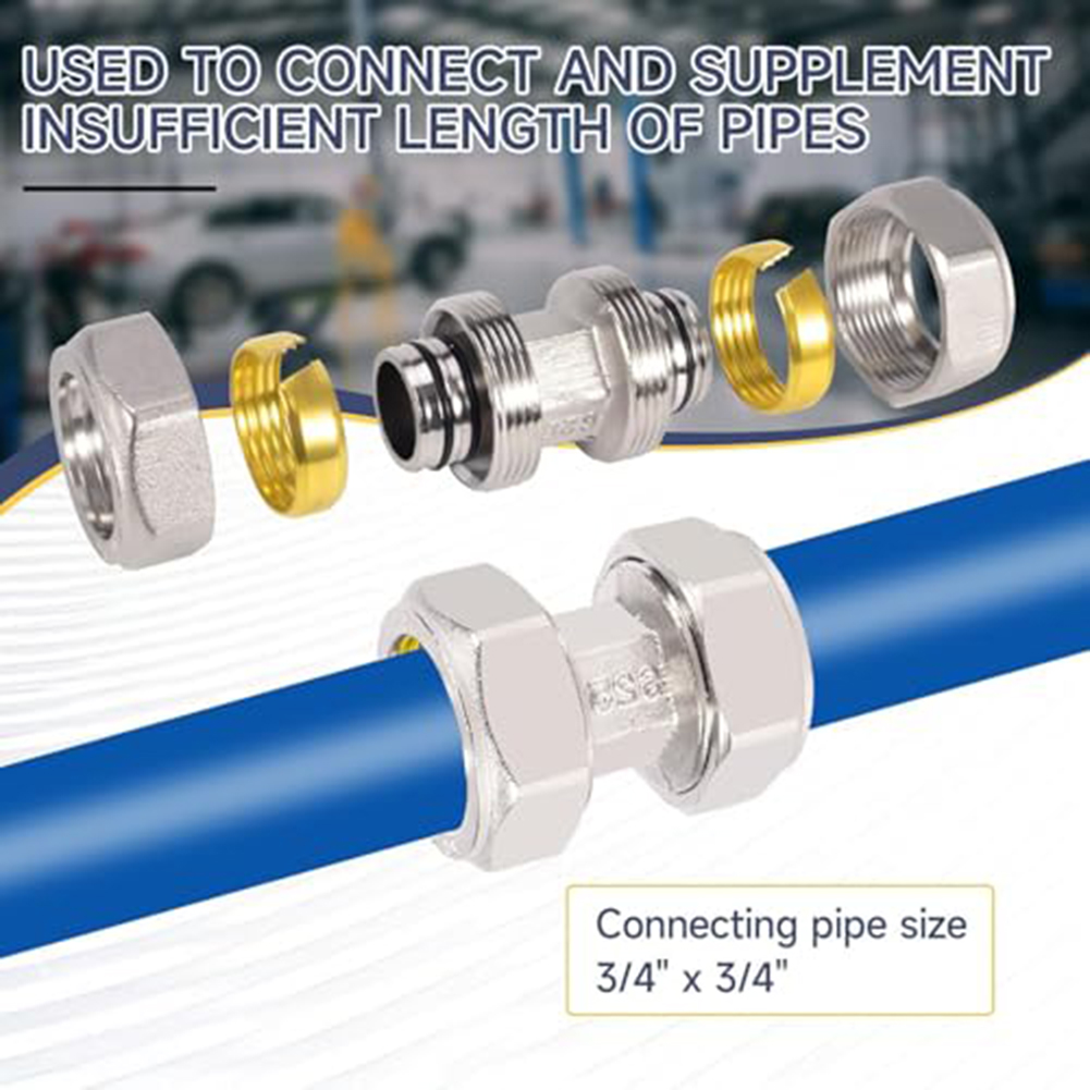 2 buah Fitting Saluran Udara K - Compression Fitting Brass ulasan dan harga