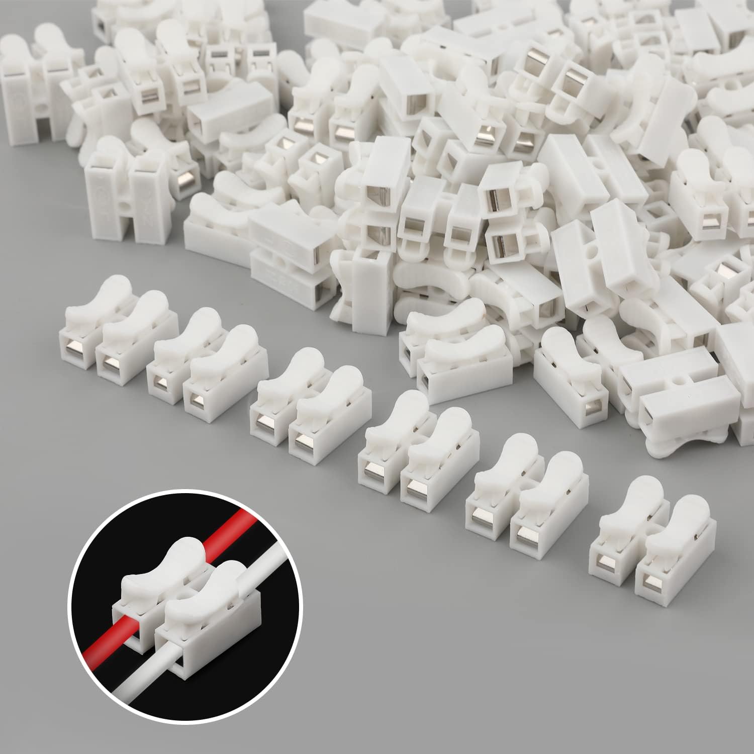 50 buah konektor CH2 kabel kaw - Push Fit Connector ulasan dan harga