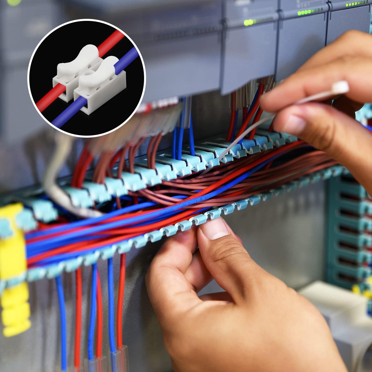 50 buah konektor CH2 kabel kaw - Push Fit Connector ulasan dan harga