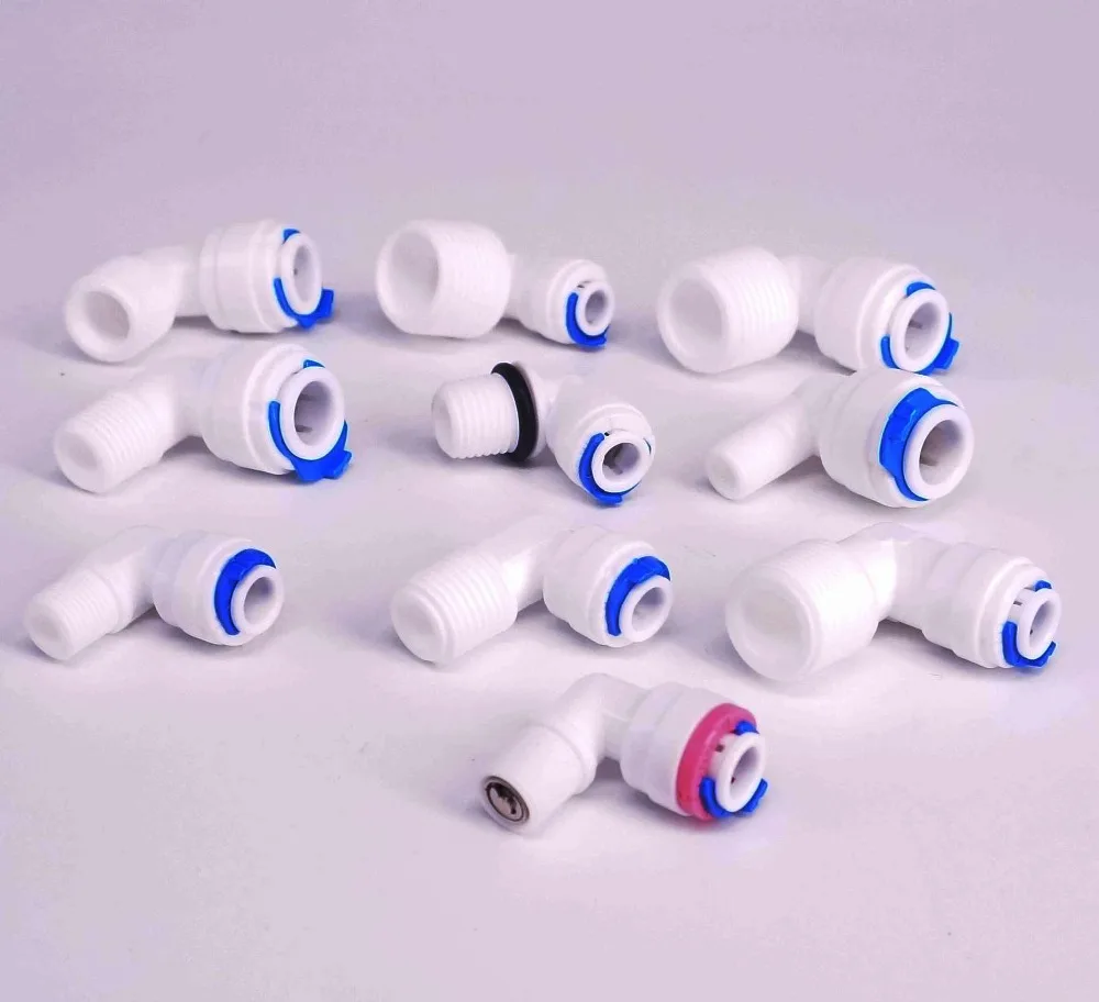 5pcs Fitting untuk Pipa OD 1/4 - Push Fit Connector ulasan dan harga